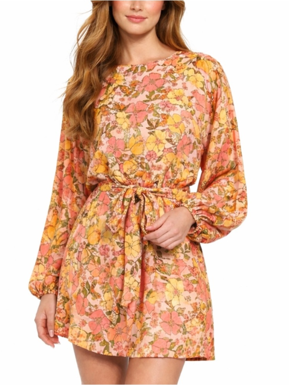 Show Me Your Mumu Larissa Dress Pretty Poppy Floral Mini Dress XS